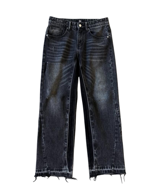 NW DENIM JEANS - BLACK
